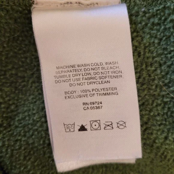 Columbia Men's Half Zip Sweater Top Omni-wick Pullover Long Sleeve Green L - Picture 9 of 12